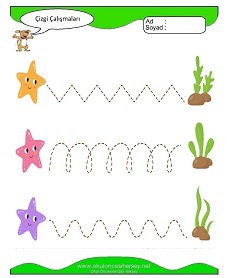 Çizgi Çalışma Sayfaları